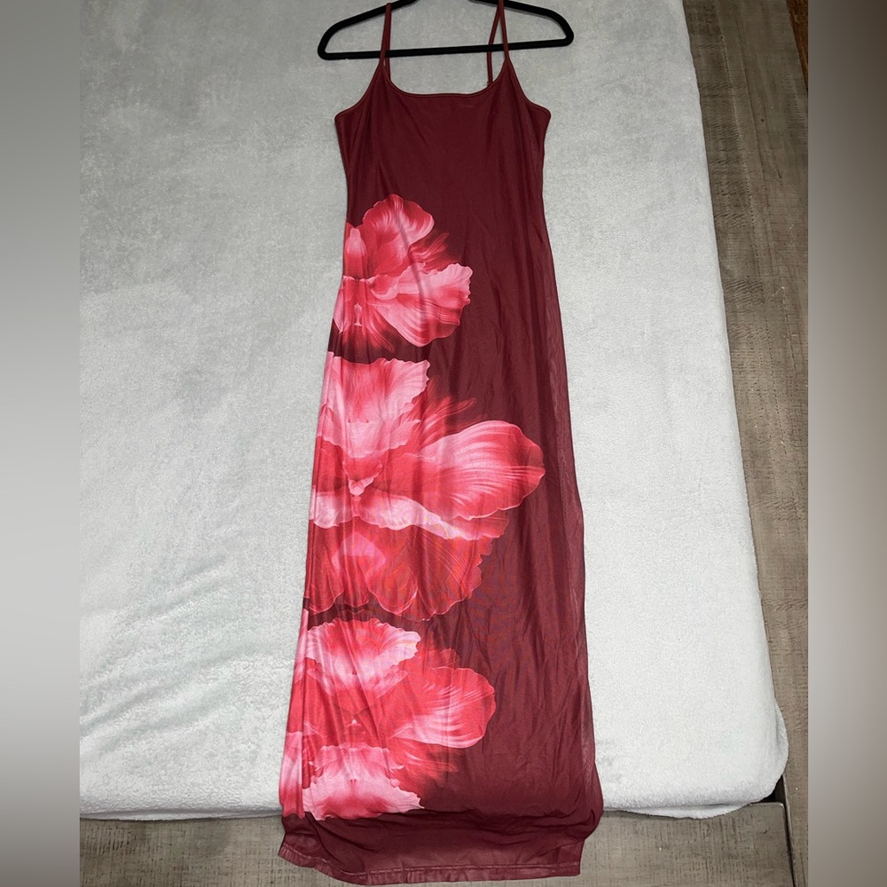 Pretty Garden Maxi Dress Floral